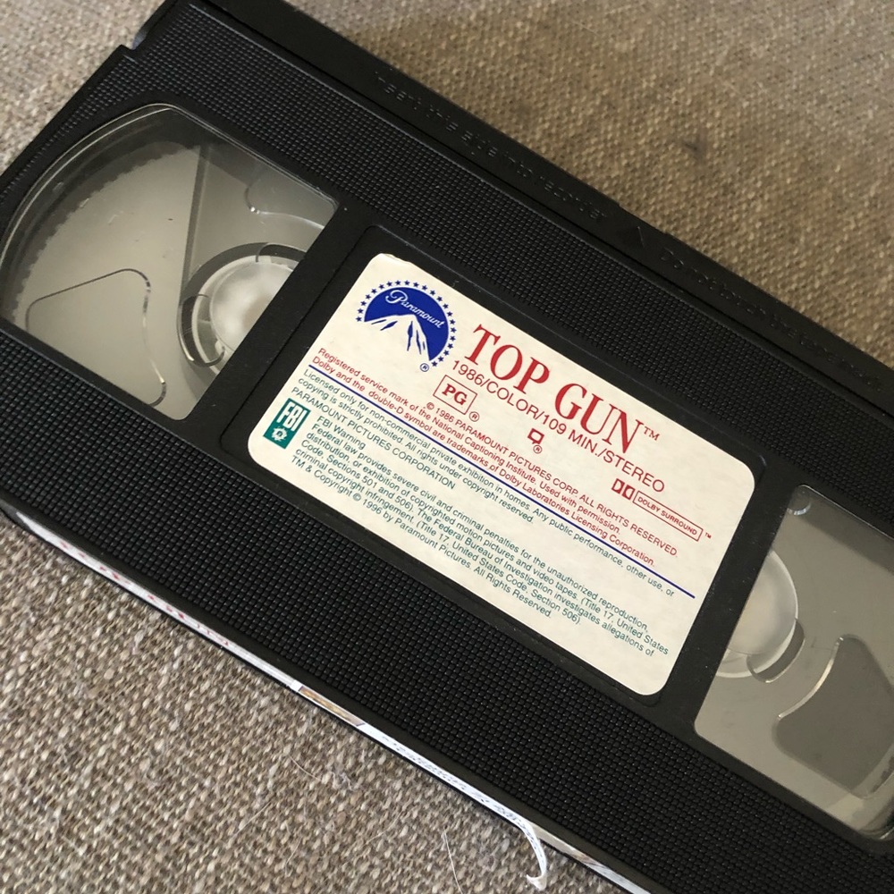 Original 1986 Top Gun Movie